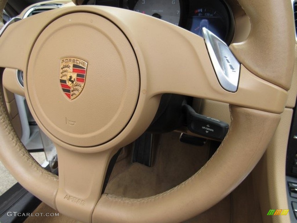2015 Boxster S - White / Luxor Beige photo #25
