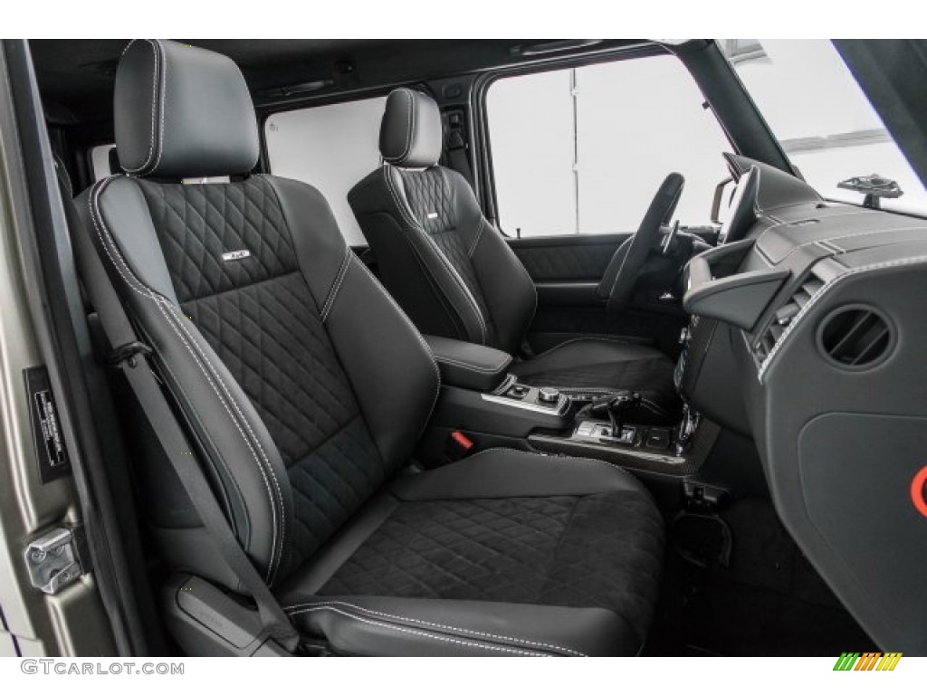 designo Black Interior 2017 Mercedes-Benz G 550 4x4 Squared Photo #120599231