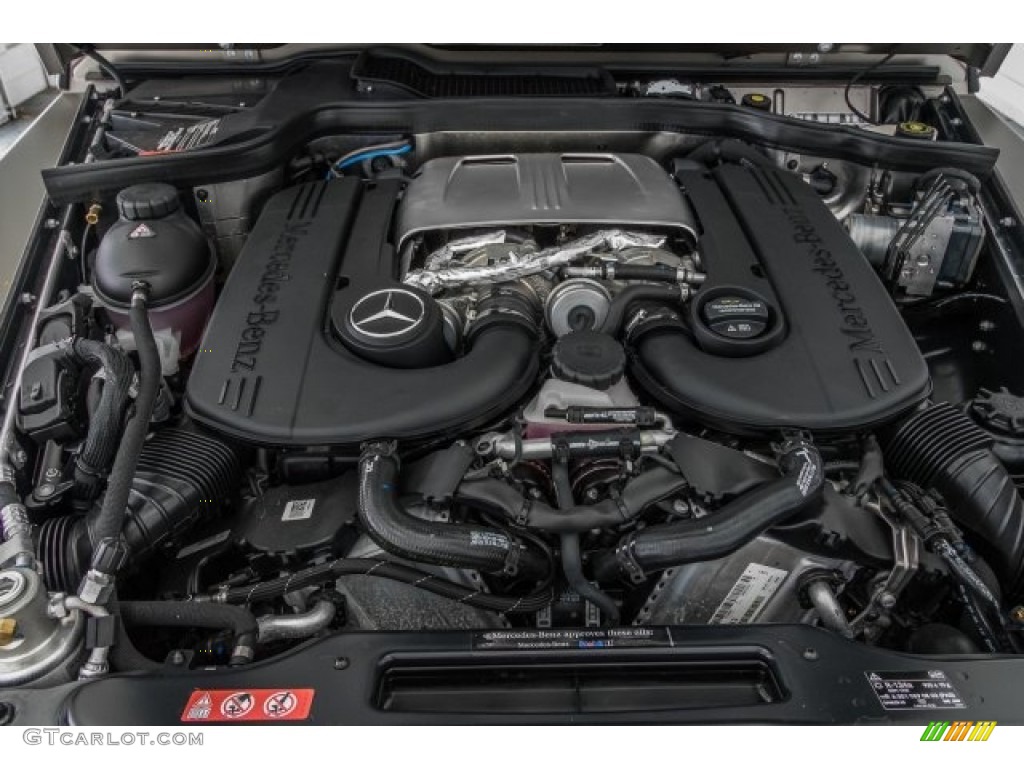 2017 Mercedes-Benz G 550 4x4 Squared 4.0 Liter DI biturbo DOHC 32-Valve VVT V8 Engine Photo #120599292