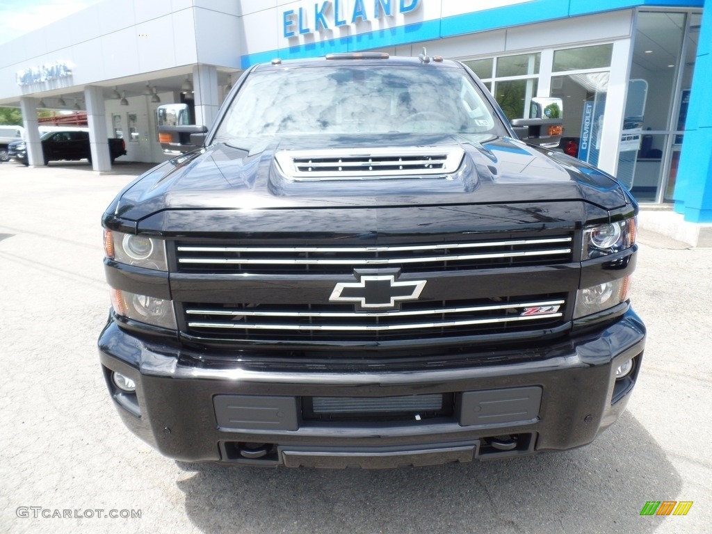 2017 Silverado 3500HD LTZ Crew Cab 4x4 - Black / Jet Black photo #2