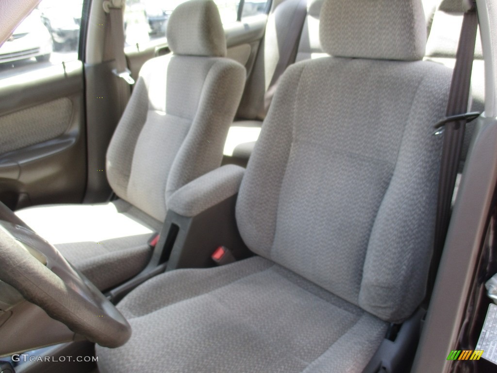 2000 Civic LX Sedan - Vintage Plum / Beige photo #10