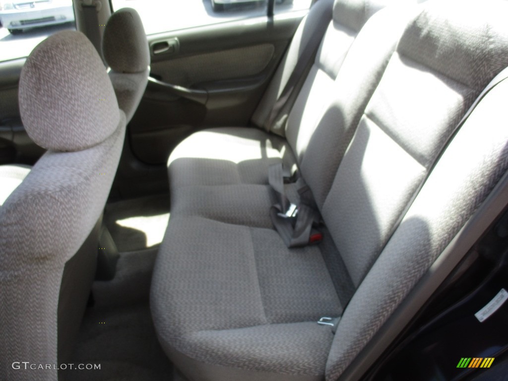 2000 Civic LX Sedan - Vintage Plum / Beige photo #12