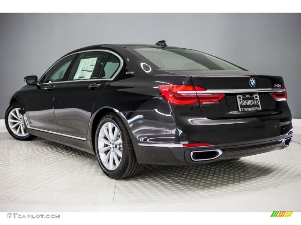 2018 7 Series 740e iPerformance xDrive Sedan - Black Sapphire Metallic / Black photo #3