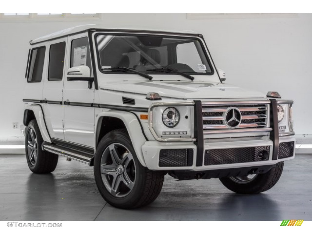 Polar White 2017 Mercedes-Benz G 550 Exterior Photo #120600026