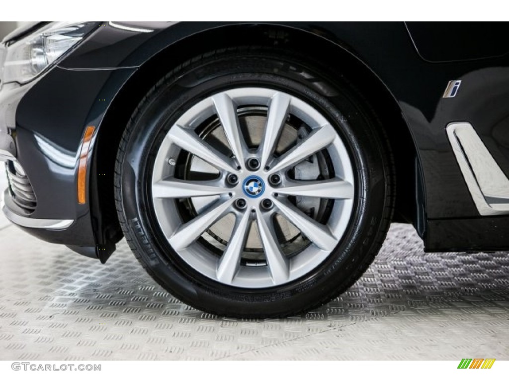2018 7 Series 740e iPerformance xDrive Sedan - Black Sapphire Metallic / Black photo #9