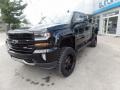 2017 Black Chevrolet Silverado 1500 LT Double Cab 4x4  photo #8