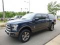 2017 Blue Jeans Ford F150 King Ranch SuperCrew 4x4  photo #5