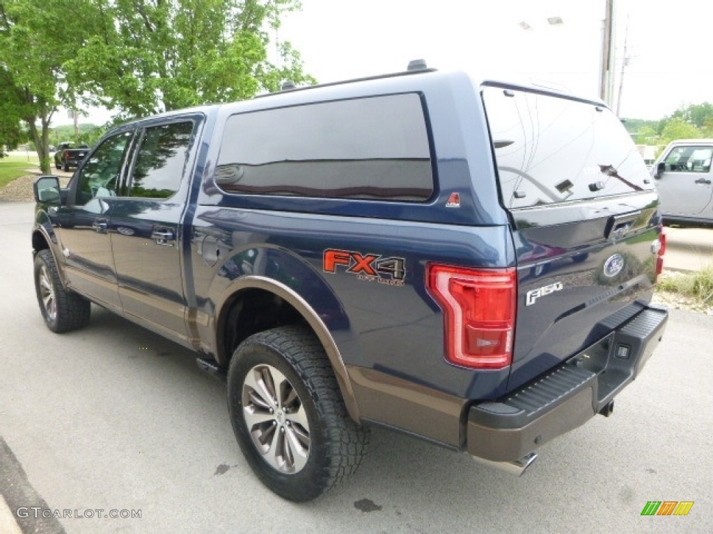 2017 F150 King Ranch SuperCrew 4x4 - Blue Jeans / King Ranch Java photo #7