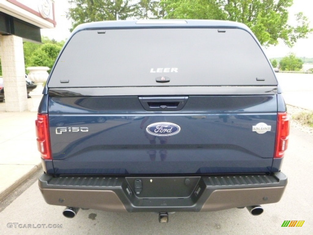 2017 F150 King Ranch SuperCrew 4x4 - Blue Jeans / King Ranch Java photo #8