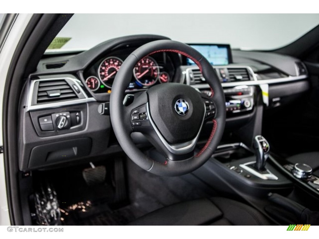 2017 3 Series 330i Sedan - Alpine White / Black photo #5