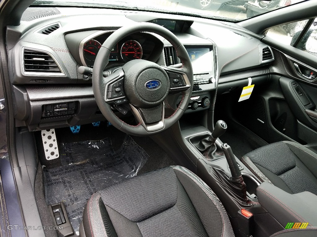 Black Interior 2017 Subaru Impreza 2.0i Sport 4-Door Photo #120602198