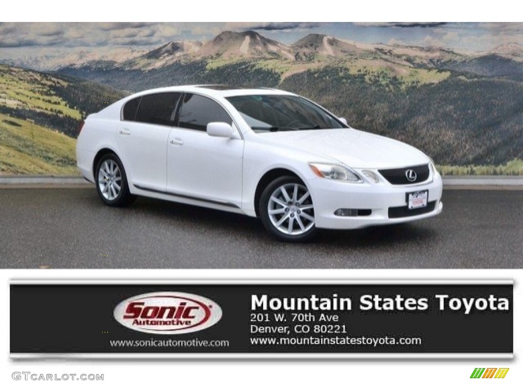 2006 GS 300 - Crystal White / Ash Gray photo #1