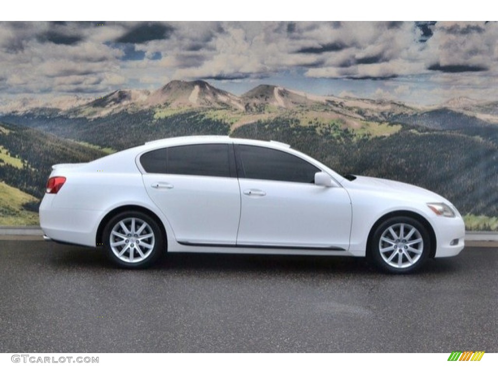 2006 GS 300 - Crystal White / Ash Gray photo #2