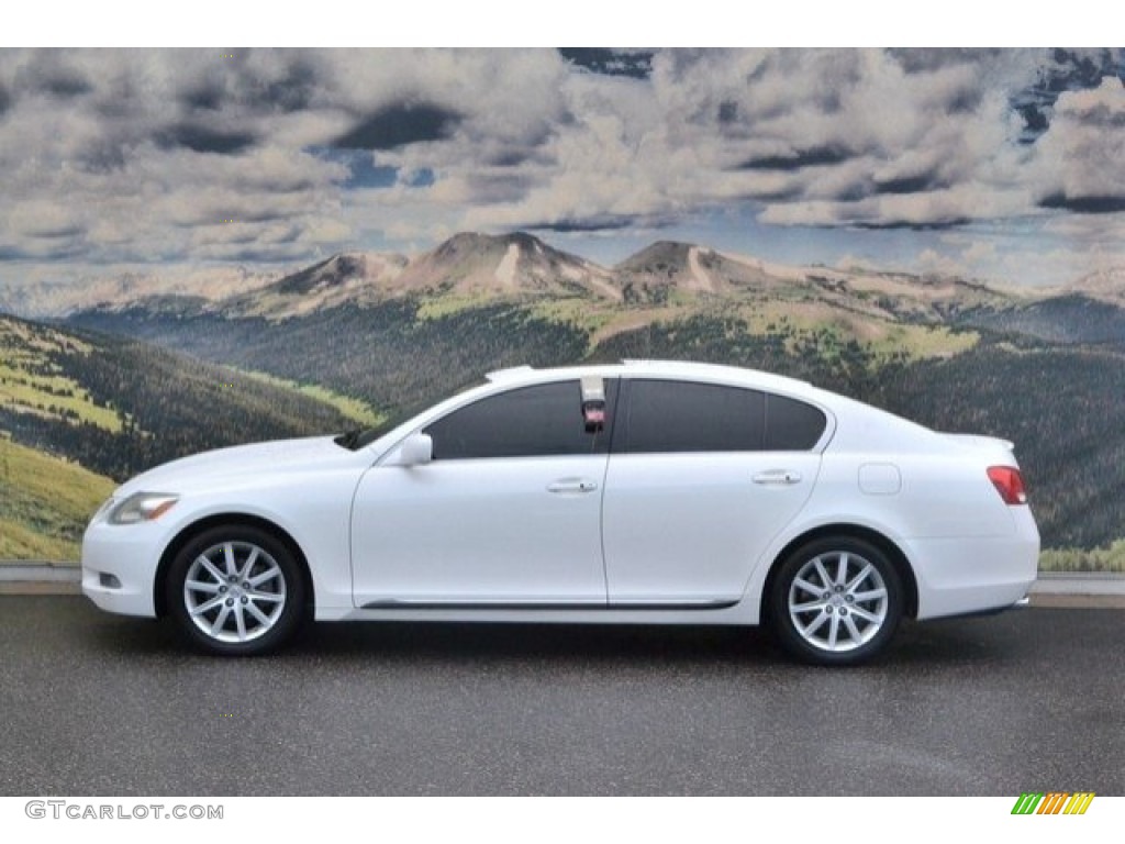 2006 GS 300 - Crystal White / Ash Gray photo #6