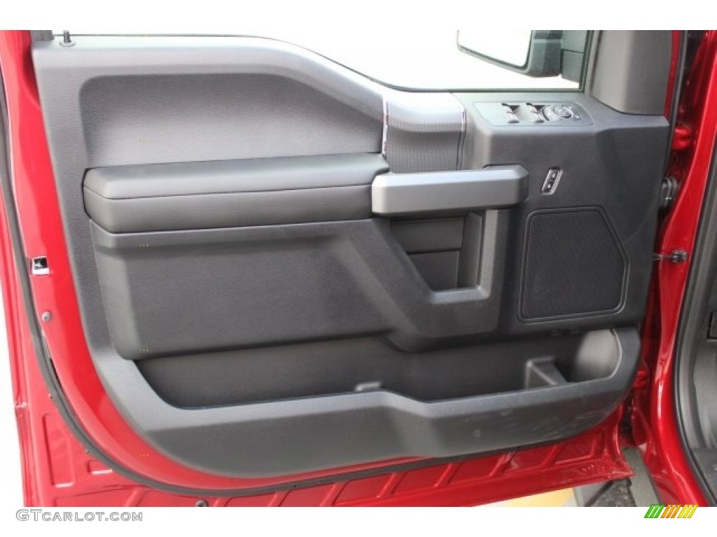 2017 F150 XLT SuperCrew - Ruby Red / Black photo #9