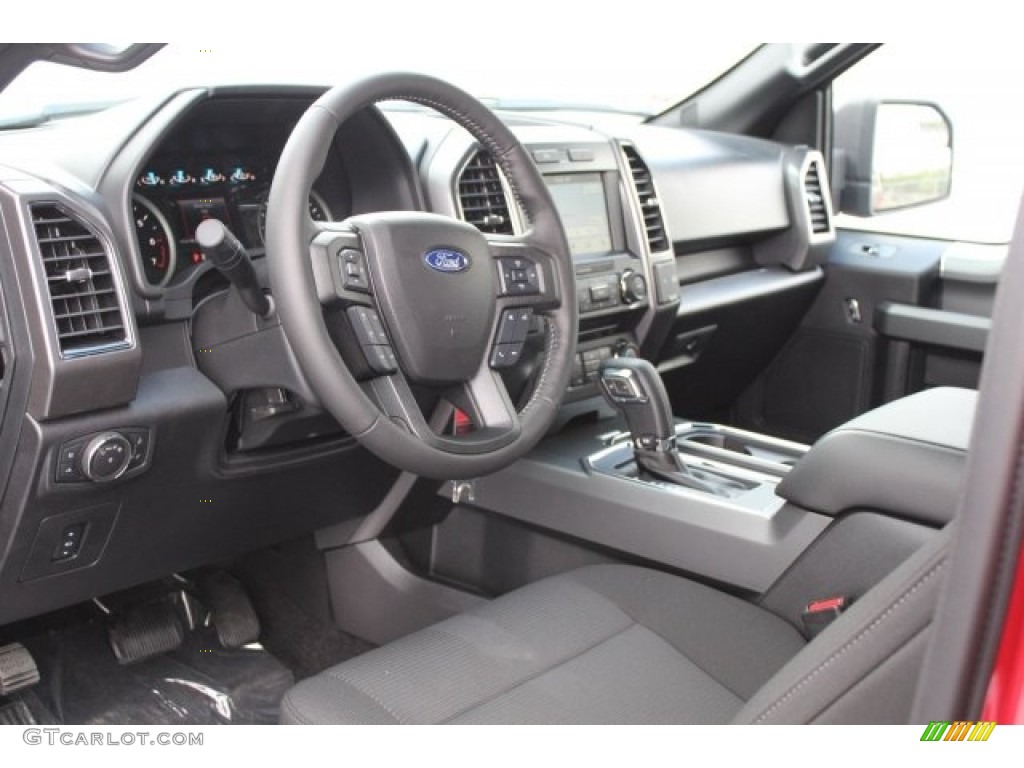2017 F150 XLT SuperCrew - Ruby Red / Black photo #10