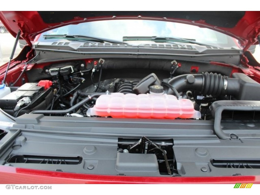 2017 F150 XLT SuperCrew - Ruby Red / Black photo #24