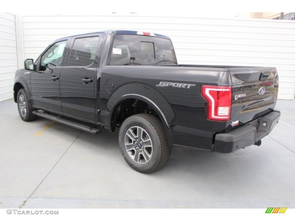 2017 F150 XLT SuperCrew - Shadow Black / Black photo #5