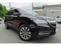 2015 Crystal Black Pearl Acura MDX SH-AWD Technology  photo #1