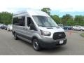 Ingot Silver 2017 Ford Transit Wagon XL 350 HR Long