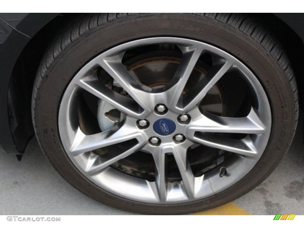 2014 Fusion Titanium - Tuxedo Black / Charcoal Black photo #7