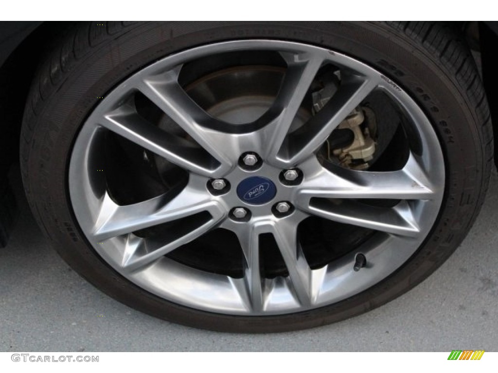 2014 Fusion Titanium - Tuxedo Black / Charcoal Black photo #8
