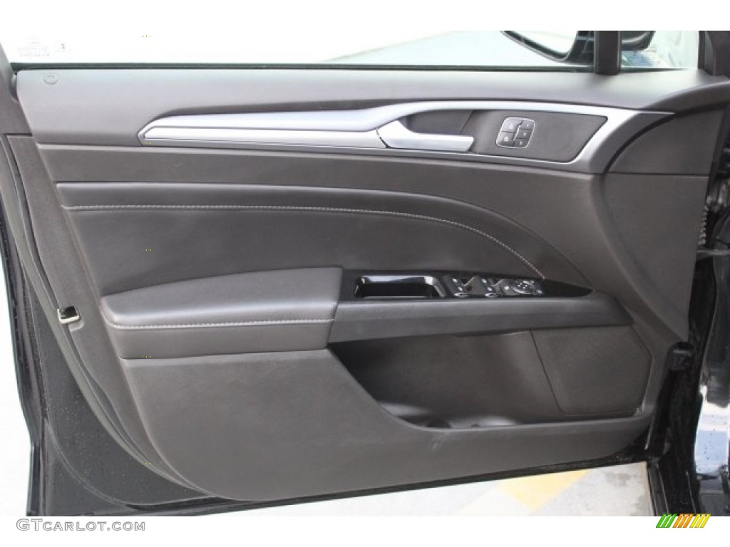 2014 Fusion Titanium - Tuxedo Black / Charcoal Black photo #11