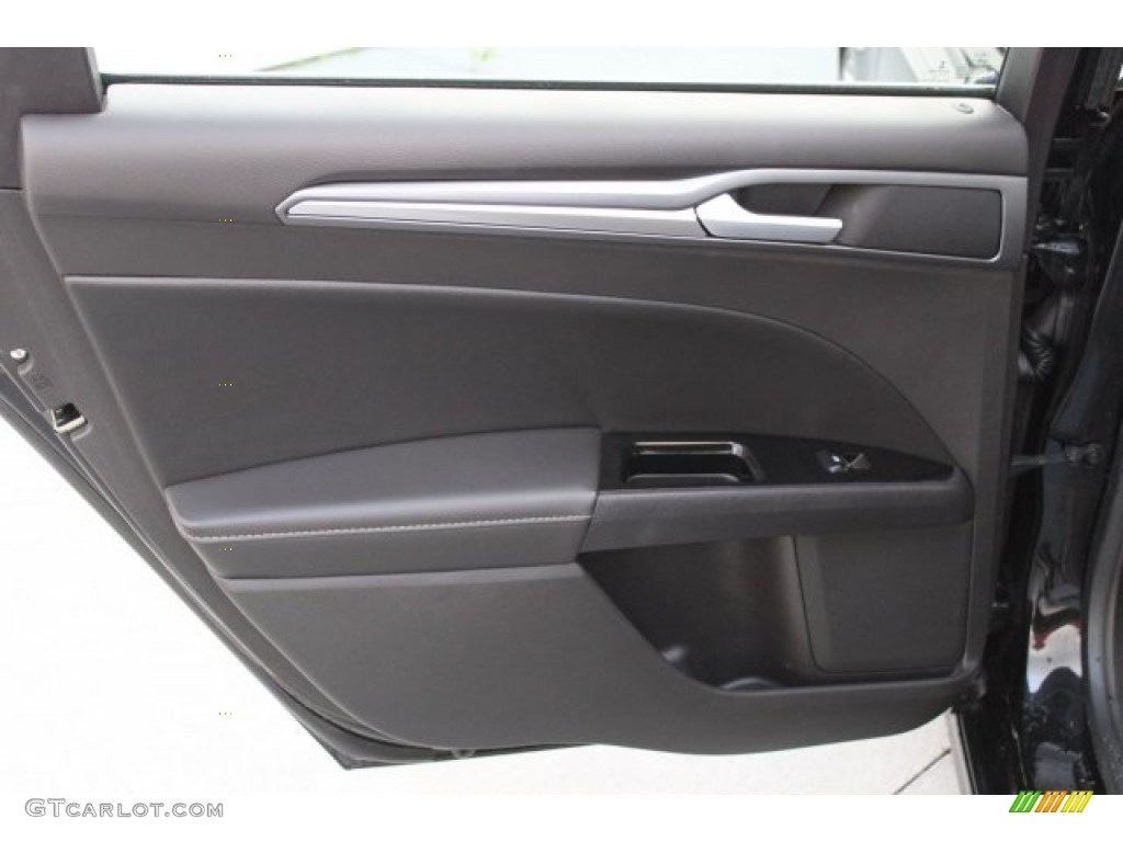 2014 Fusion Titanium - Tuxedo Black / Charcoal Black photo #22