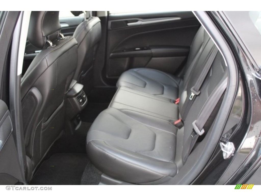 2014 Fusion Titanium - Tuxedo Black / Charcoal Black photo #23