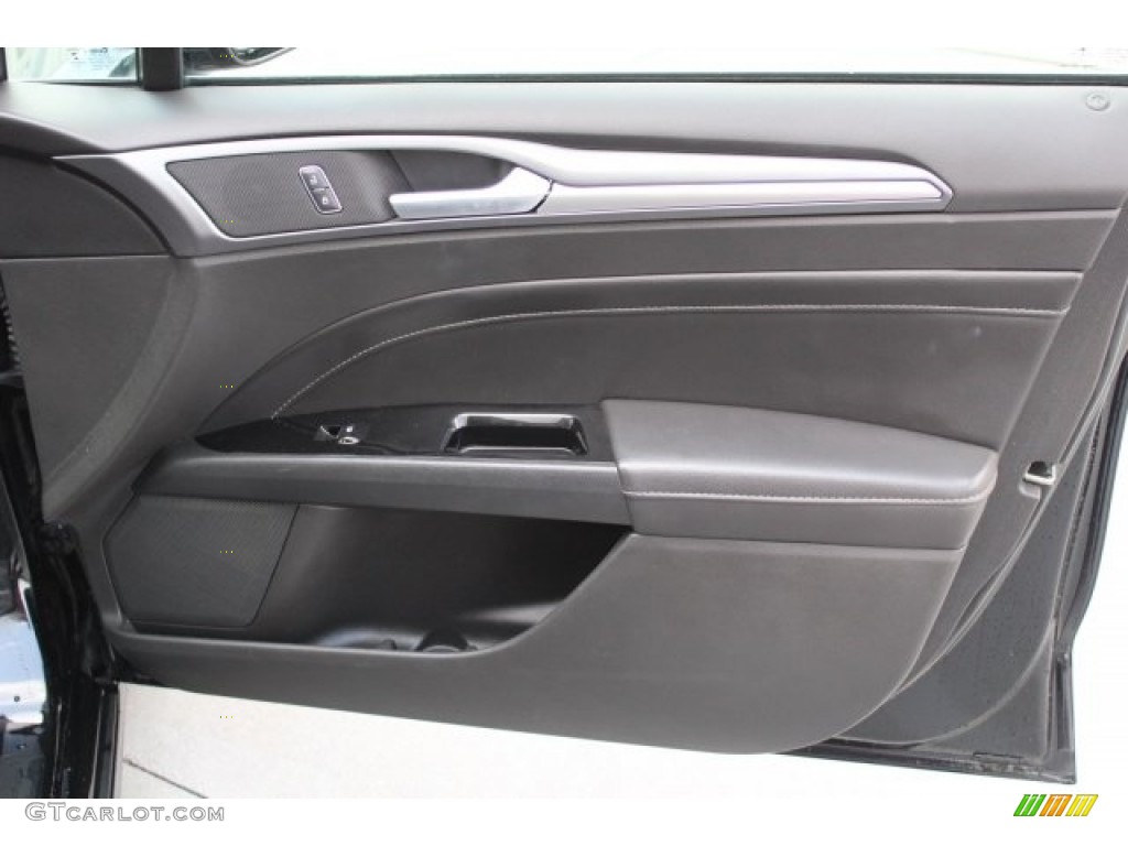2014 Fusion Titanium - Tuxedo Black / Charcoal Black photo #29