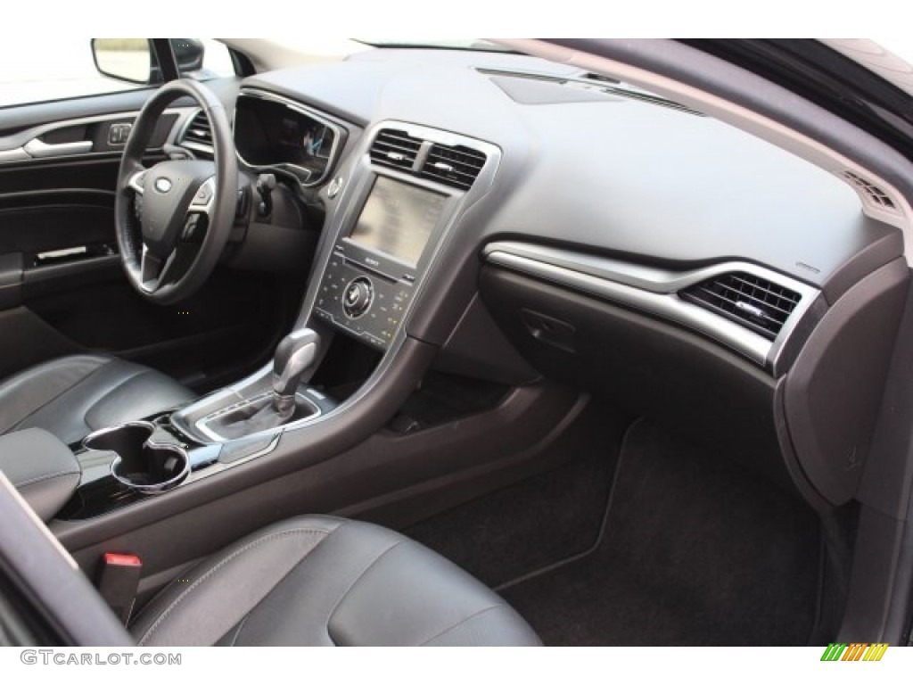 2014 Fusion Titanium - Tuxedo Black / Charcoal Black photo #30