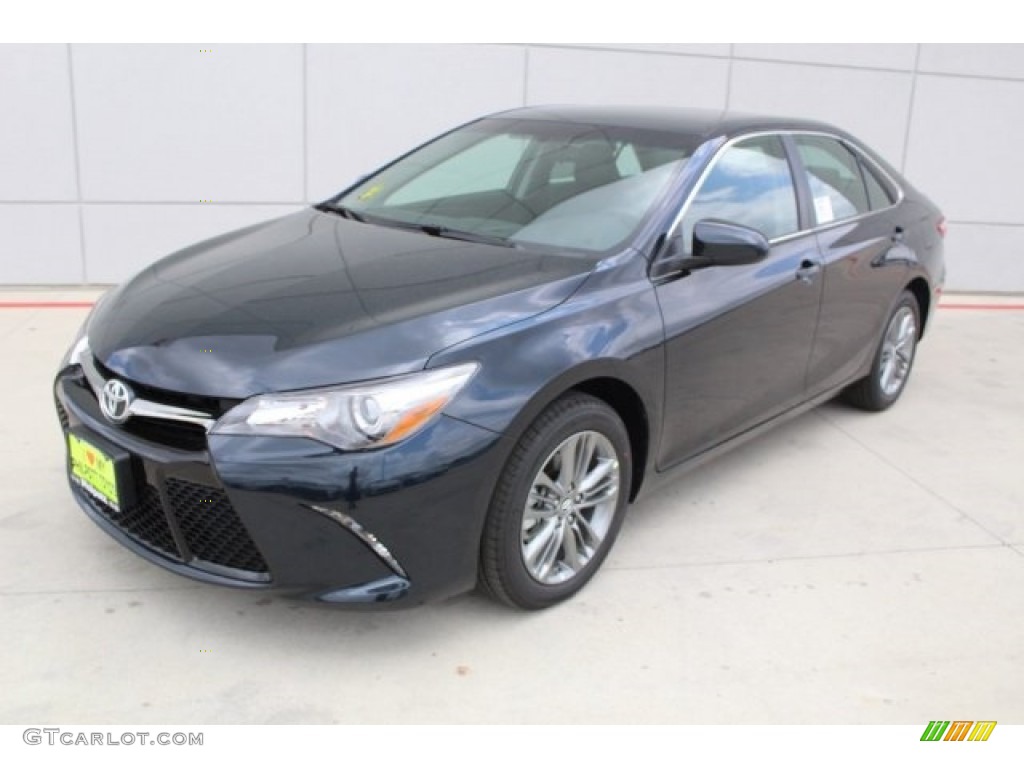 2017 Camry SE - Cosmic Gray Mica / Black photo #3