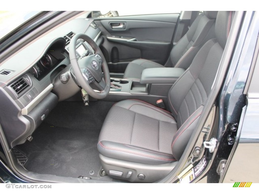 2017 Camry SE - Cosmic Gray Mica / Black photo #10