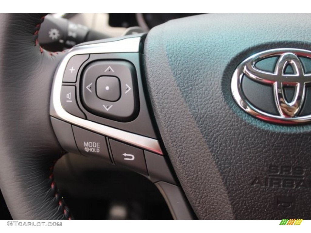 2017 Camry SE - Cosmic Gray Mica / Black photo #14