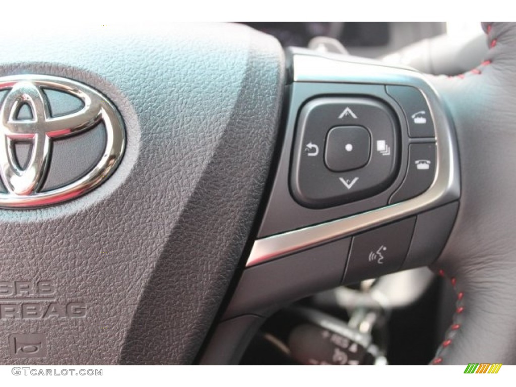 2017 Camry SE - Cosmic Gray Mica / Black photo #15