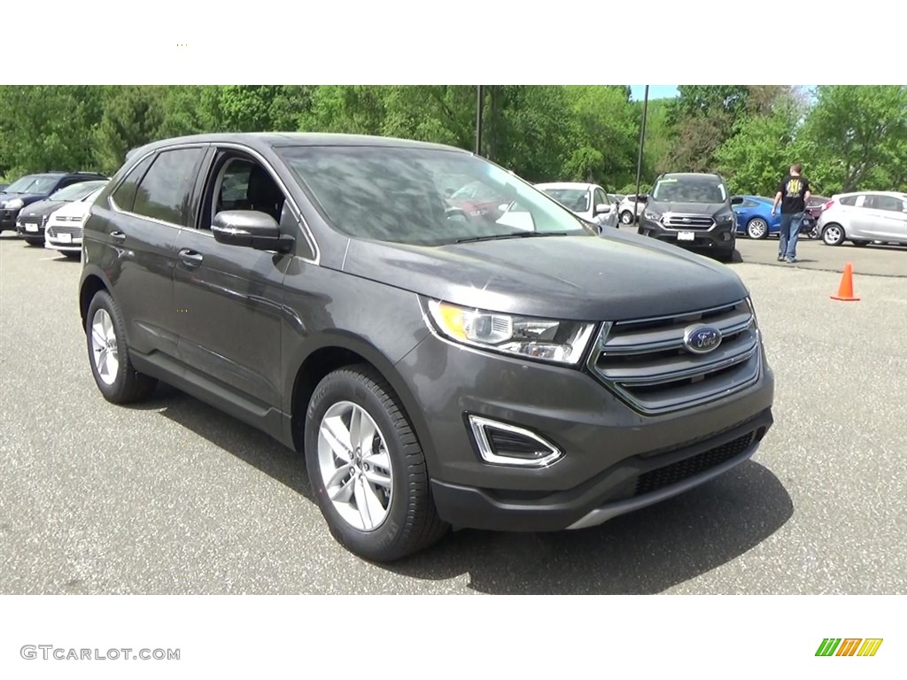 2017 Edge SEL AWD - Magnetic Metallic / Ebony photo #1
