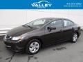 Kona Coffee Metallic - Civic LX Sedan Photo No. 1