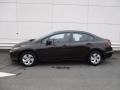 Kona Coffee Metallic - Civic LX Sedan Photo No. 2