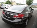 Kona Coffee Metallic - Civic LX Sedan Photo No. 6