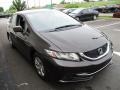 Kona Coffee Metallic - Civic LX Sedan Photo No. 7
