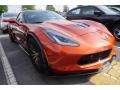 Daytona Sunrise Orange Metallic 2016 Chevrolet Corvette Z06 Coupe Exterior