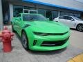 2017 Krypton Green Chevrolet Camaro LT Coupe  photo #3