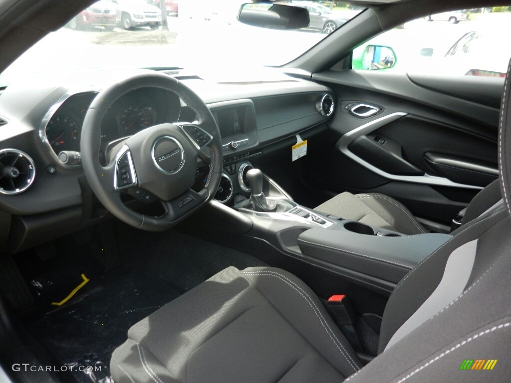 2017 Camaro LT Coupe - Krypton Green / Jet Black photo #7