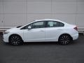 2014 White Orchid Pearl Honda Civic EX-L Sedan  photo #2