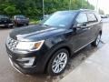 2017 Shadow Black Ford Explorer Limited 4WD  photo #6