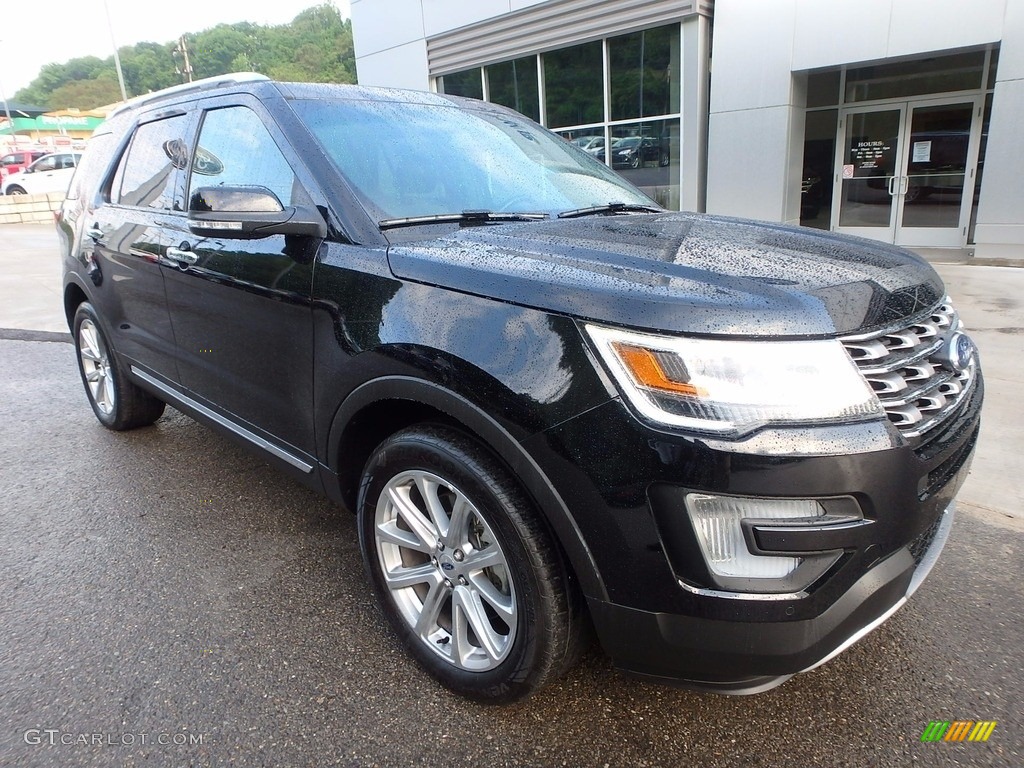 2017 Explorer Limited 4WD - Shadow Black / Ebony Black photo #8