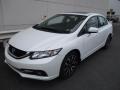 2014 White Orchid Pearl Honda Civic EX-L Sedan  photo #9