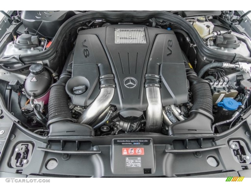 2017 Mercedes-Benz CLS 550 Coupe 4.7 Liter DI biturbo DOHC 32-Valve VVT V8 Engine Photo #120611235