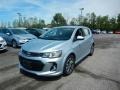 Arctic Blue Metallic 2017 Chevrolet Sonic LT Hatchback