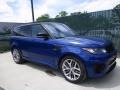 Front 3/4 View of 2017 Range Rover Sport SVR